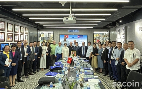 Secoin đón tiếp và kết nối quan hệ hợp tác toàn diện với Cuba – Hiệp hội SACA